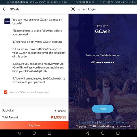 How to use GCash to pay for Lazada purchases.